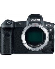 Безогледален фотоапарат Canon - EOS R, 30.3MPx, черен + Обектив Canon - RF 85mm f/2 Macro IS STM -1